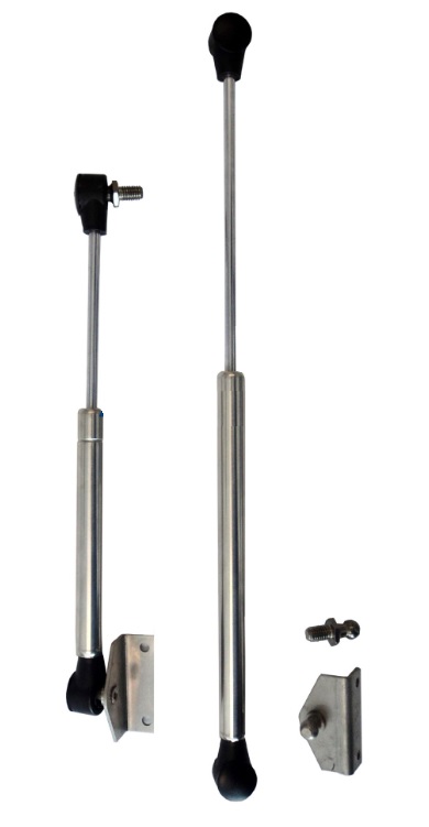 Gas Strut Stainless 385mm - Click Image to Close